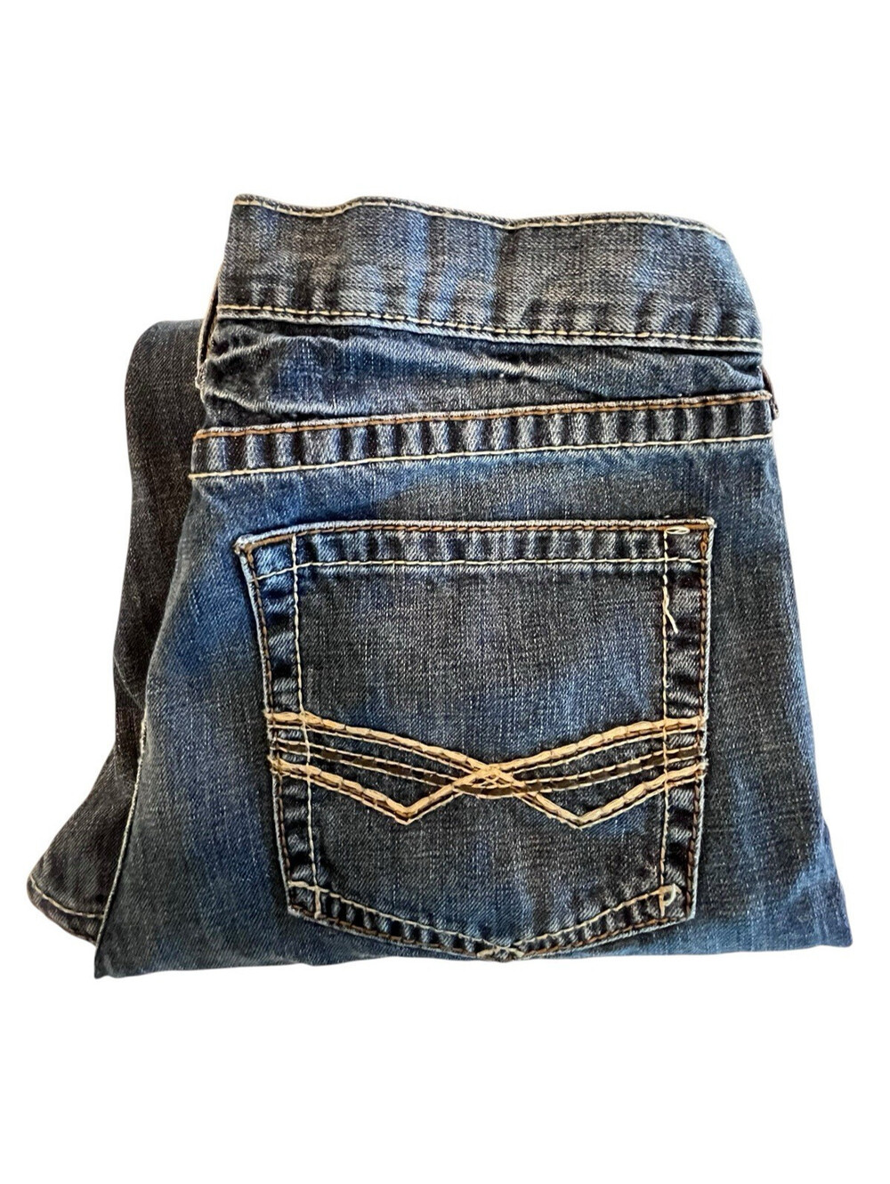 ARIAT M5 Jeans Mens Tag Sz 34/36 Wired Carbon Low Rise Straight Leg 3067.6
